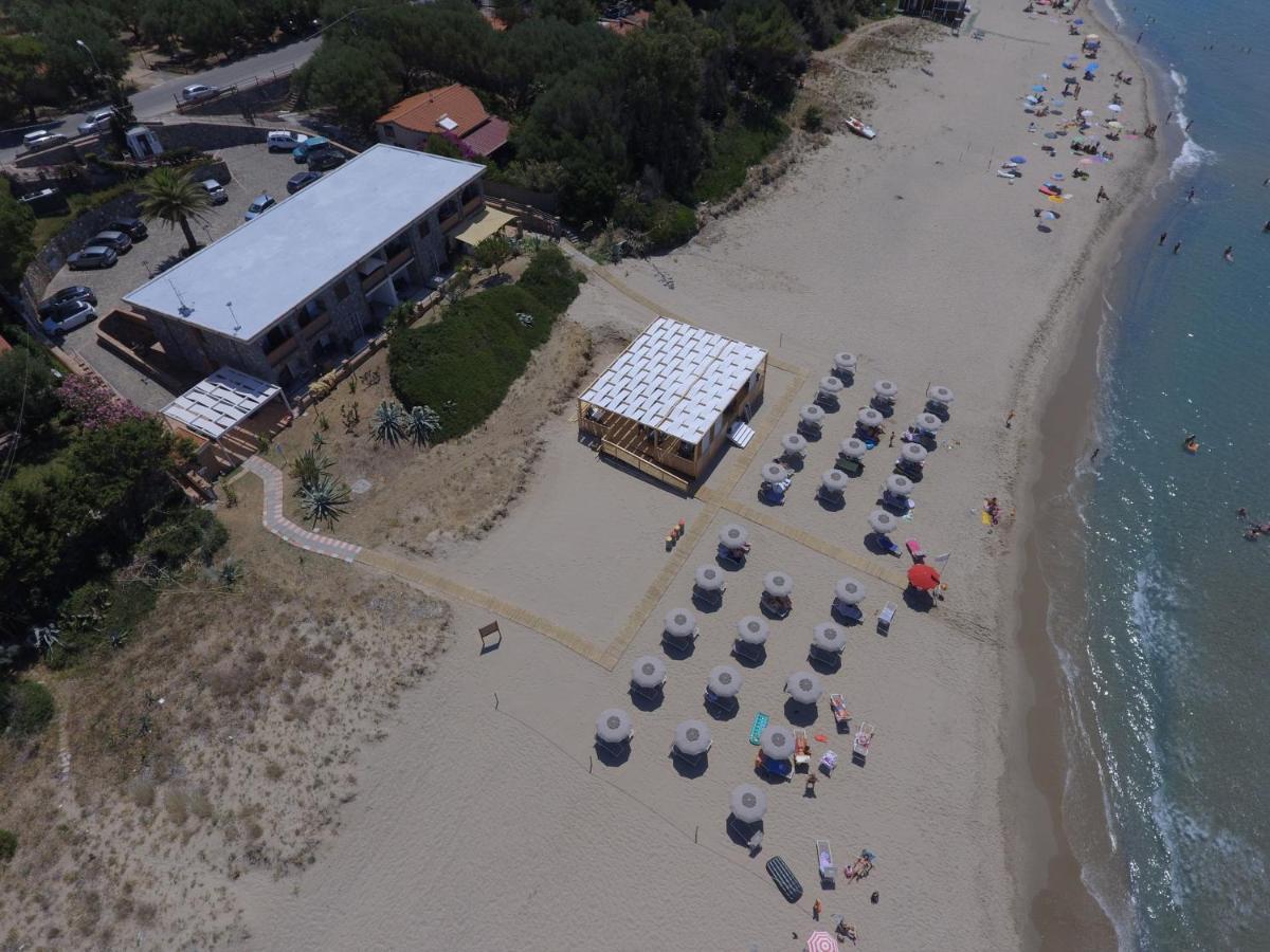 Residence Le Palme - Appartamenti Sul Mare - Spiaggia Tra Palinuro E Caprioli Pisciotta Buitenkant foto