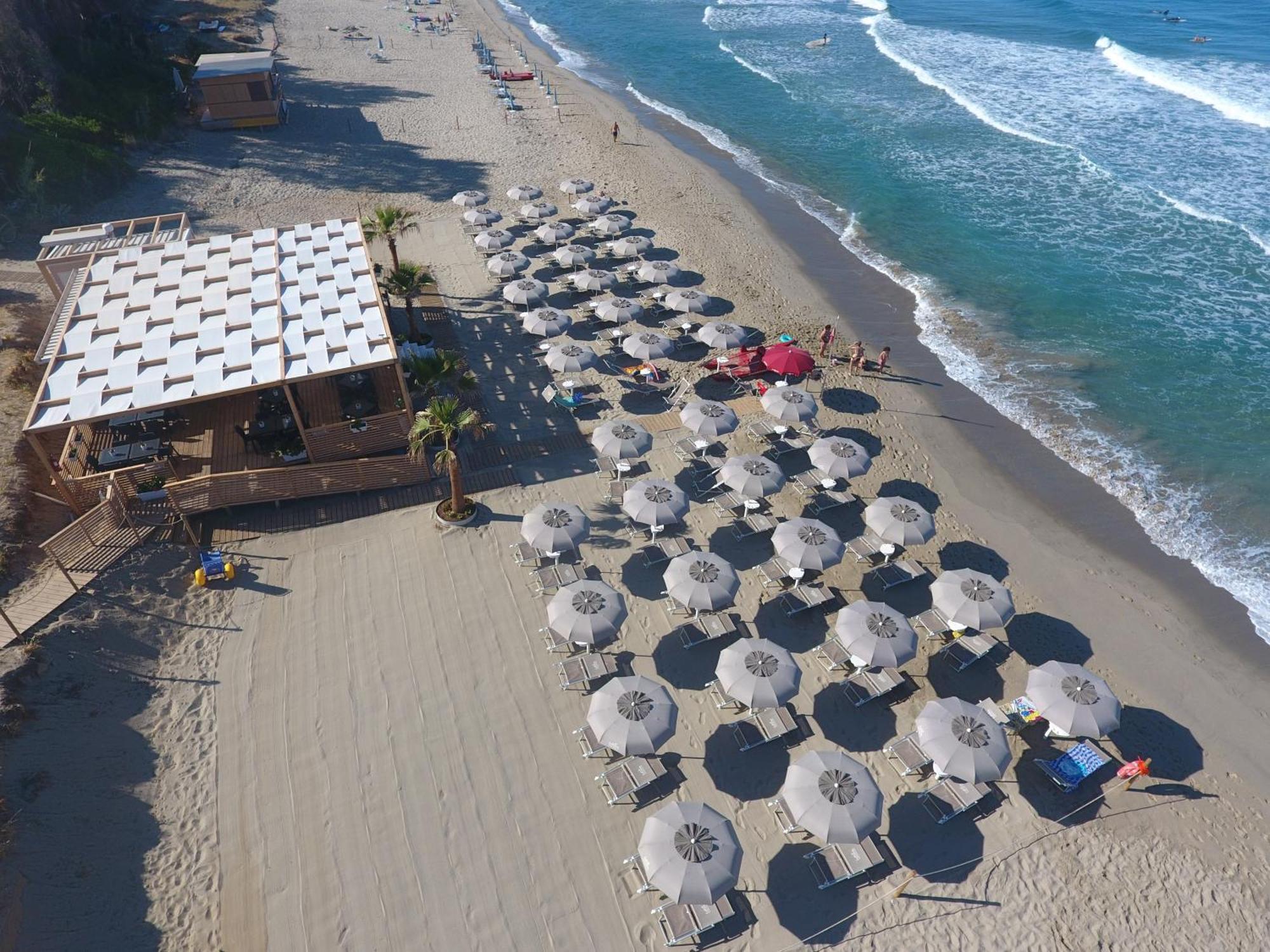 Residence Le Palme - Appartamenti Sul Mare - Spiaggia Tra Palinuro E Caprioli Pisciotta Buitenkant foto