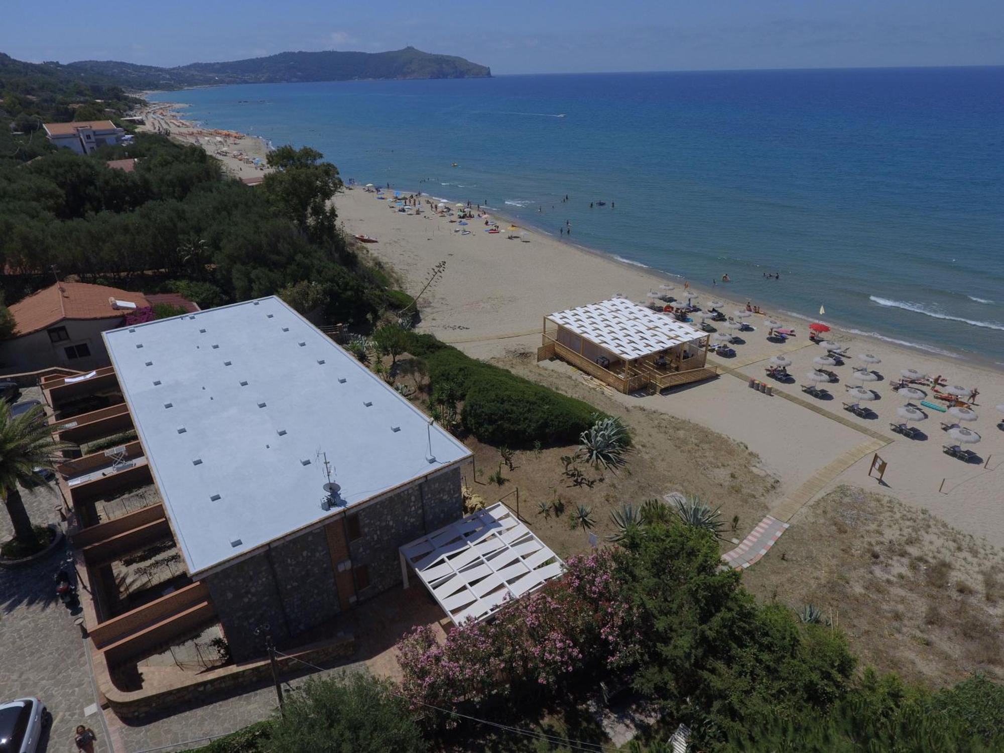 Residence Le Palme - Appartamenti Sul Mare - Spiaggia Tra Palinuro E Caprioli Pisciotta Buitenkant foto